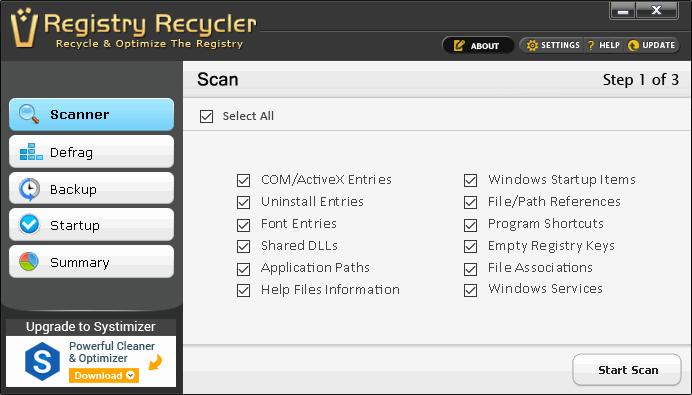 Registry Recycler下载,注册表,系统优化,系统清理